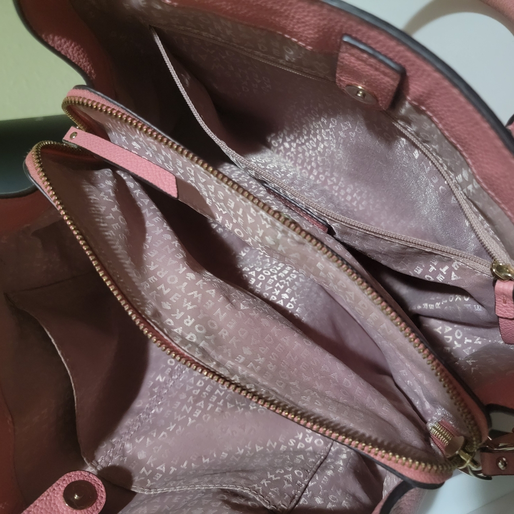 Kate Spade Larchmont Avenue Evangelie Leather Handbag - Picture 14 of 16
